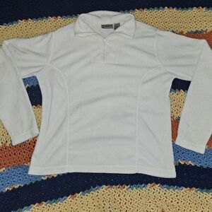 Vintage Alpine Design Fleece Pullover